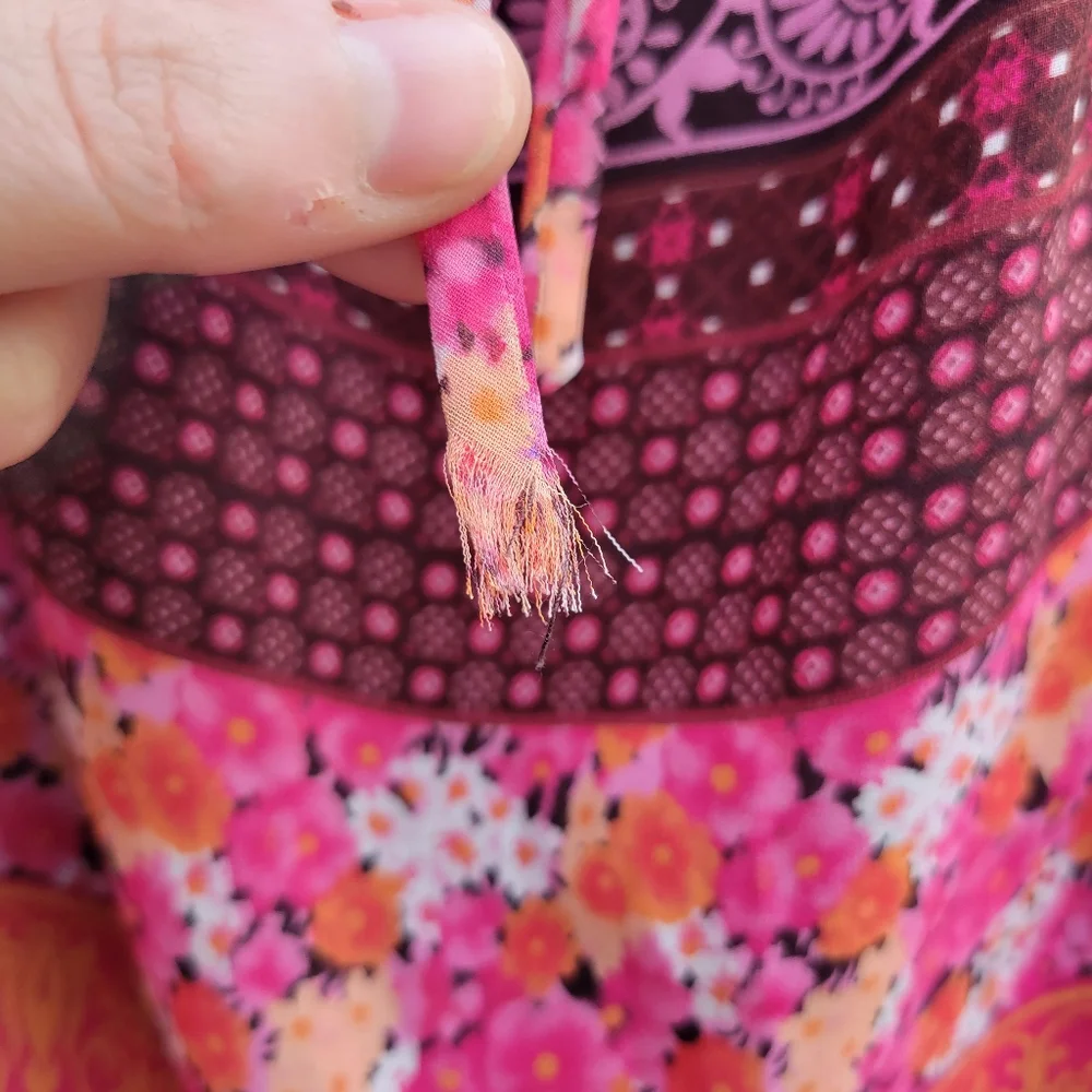 ❤️🩷❤️ Fall colored girls blouse top floral bohemian justice 8